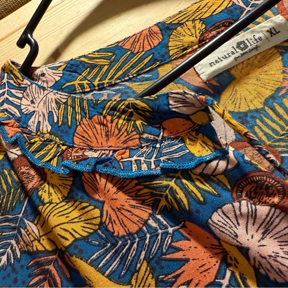 NATURAL LIFE Long Sleeved Tiered Maxi Dress - Picture 4 of 7